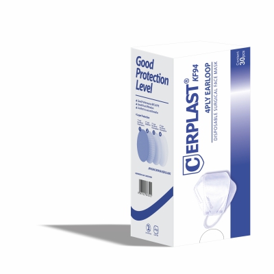 Cerplast Kf94 Mask 4 Ply Earloop